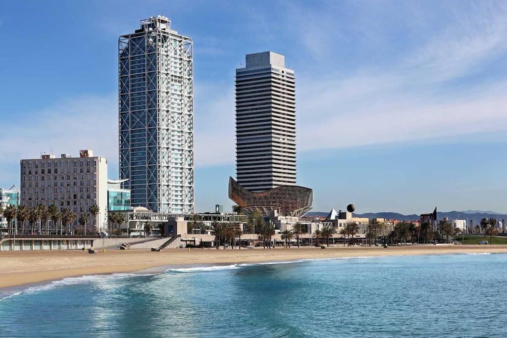 Lovely & Bright Vila Olimpica Beach Apartment Barcelona Ngoại thất bức ảnh