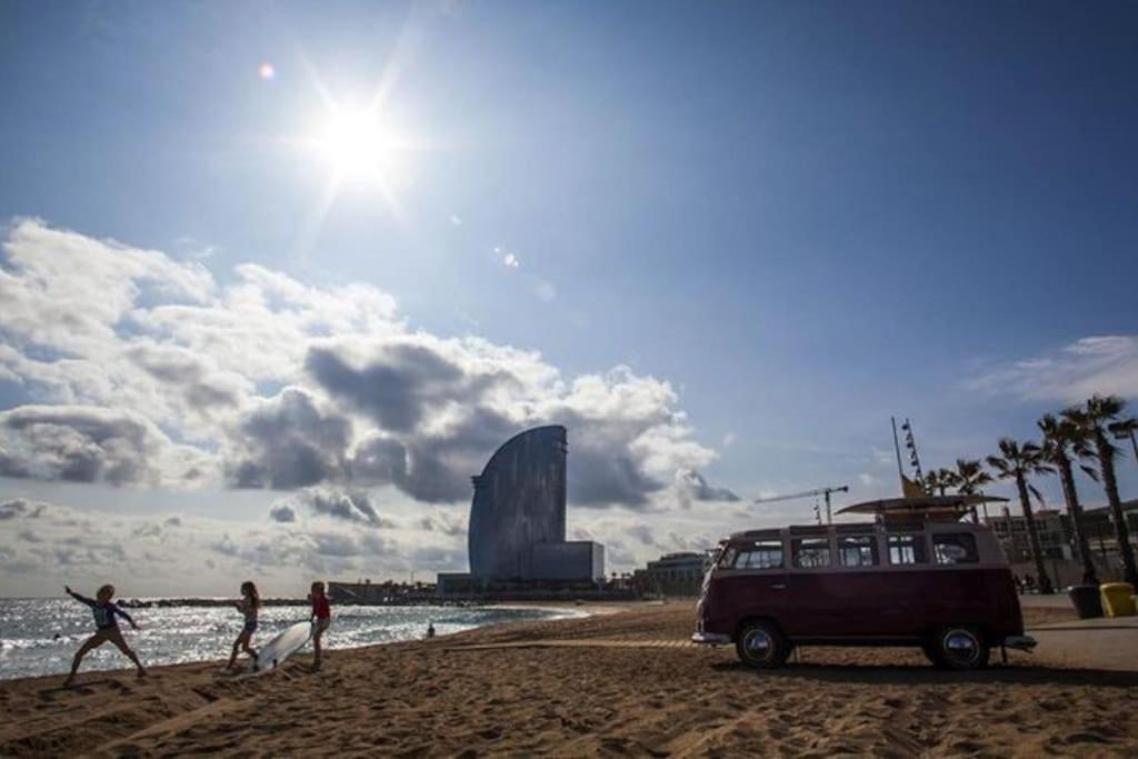 Lovely & Bright Vila Olimpica Beach Apartment Barcelona Ngoại thất bức ảnh
